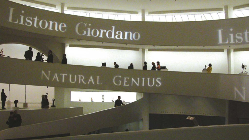 Guggenheim museum - listone giordano